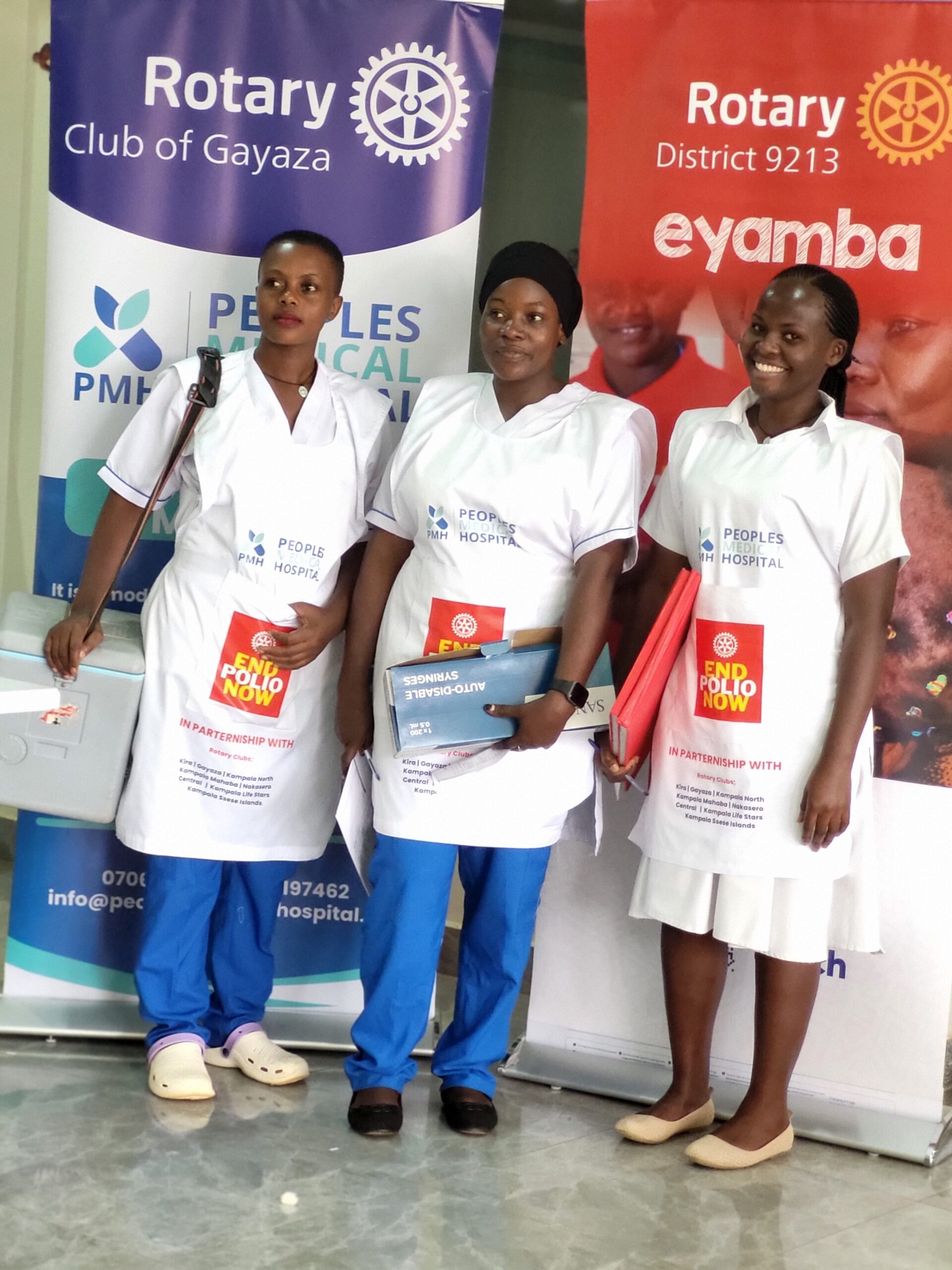 quot END POLIO NOW quot Peoples Medical Hospital